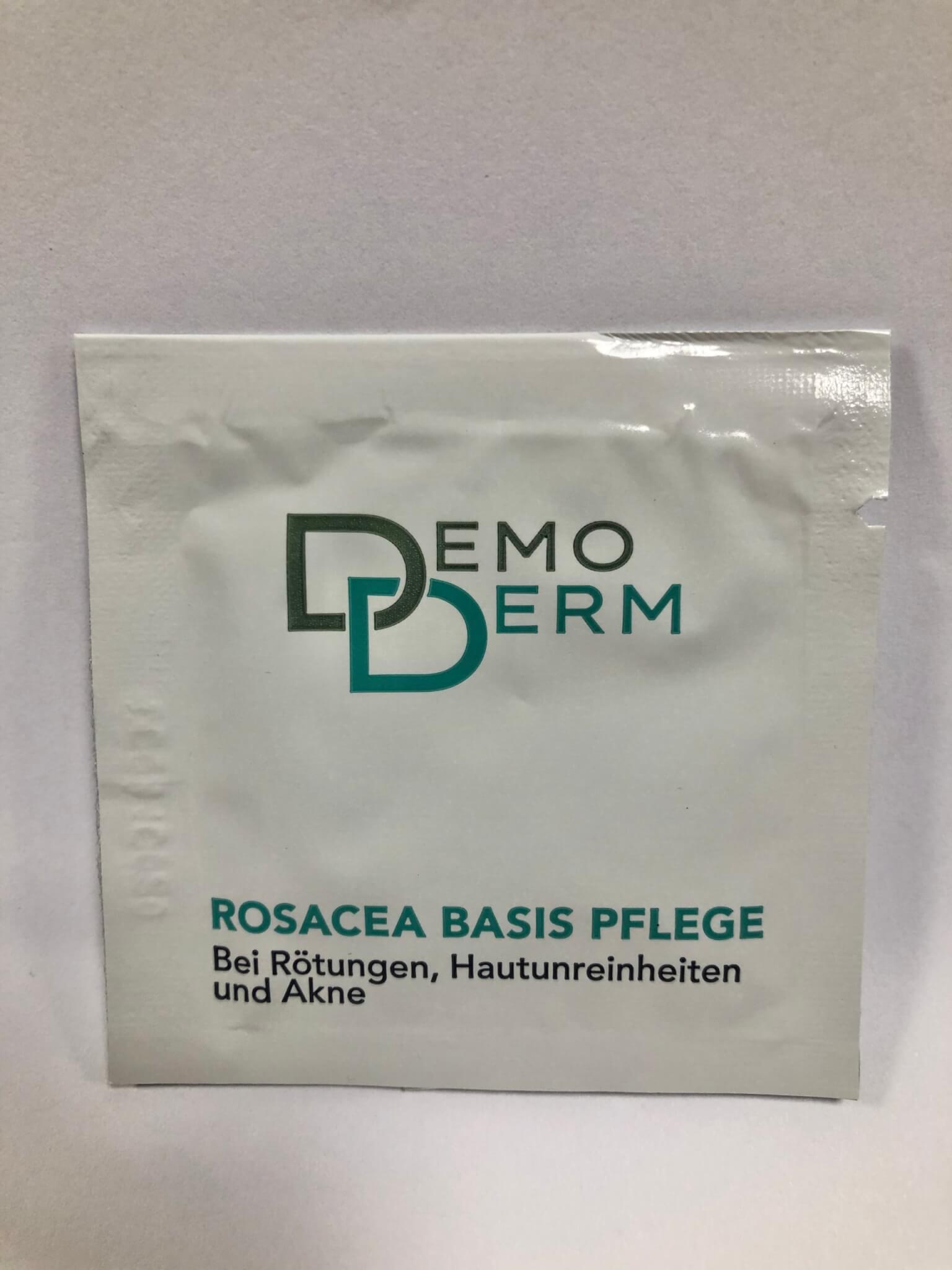Probe DemoDerm Rosacea Basis Pflege