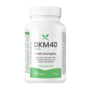 DKM40 basis - Multi-Komplex mit Vitaminen, Mineralstoffen, Planzenextrakten & weiteren Vitalstoffen