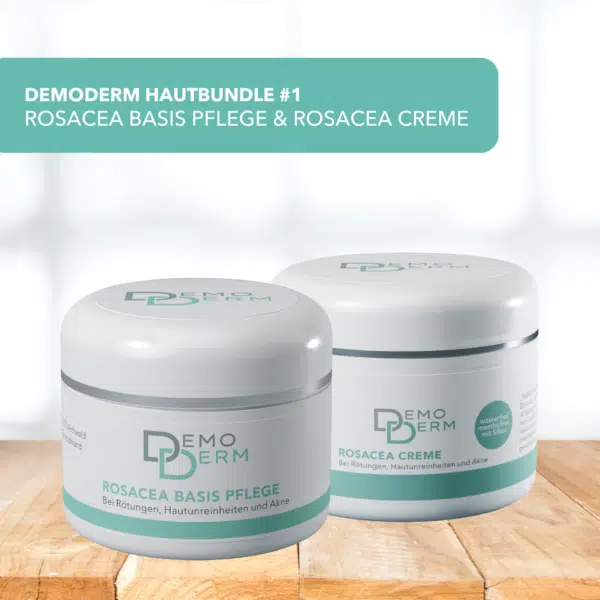 DemoDerm Hautbundle #1 - Rosacea Basis Pflege & Rosacea Creme