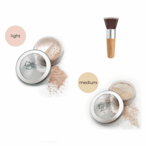 DemoDerm Set Dekorative Kosmetik - Foundation & Pinsel