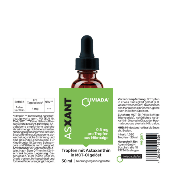 LIVIADA Astaxanthin Tropfen