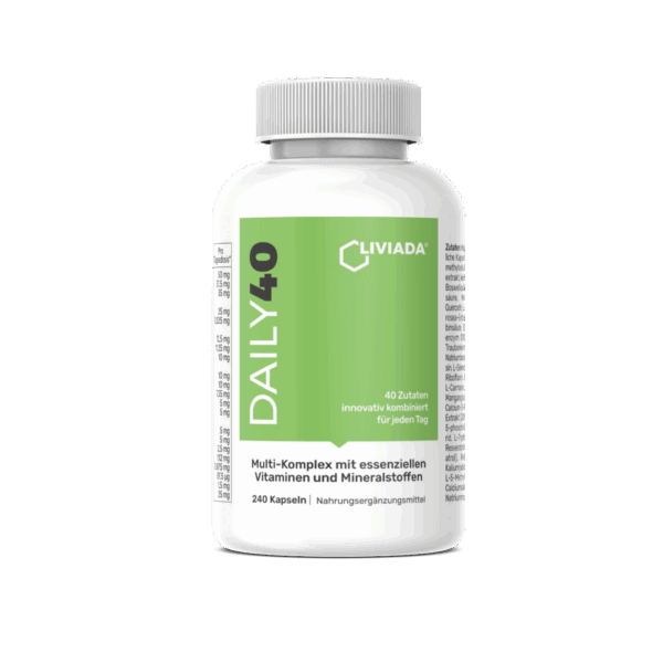 LIVIADA DAILY40 - Multi-Komplex mit essenziellen Vitaminen & Mineralstoffen