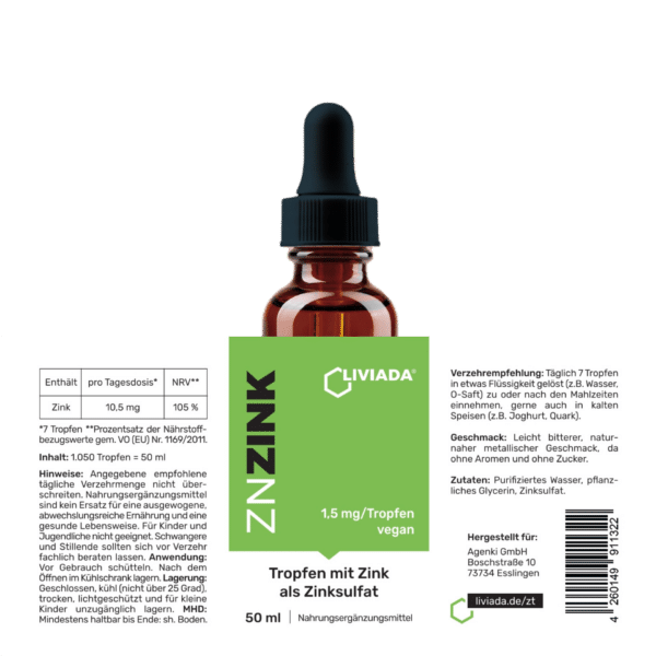 LIVIADA Zink Tropfen