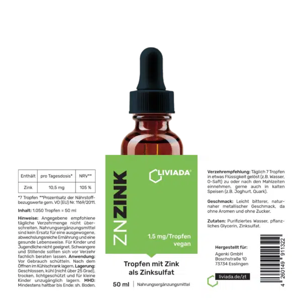 LIVIADA Zink Tropfen