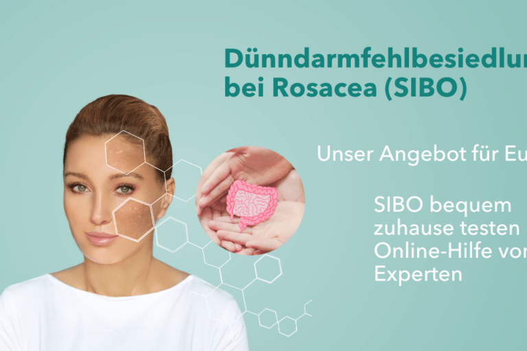 SIBO testen - Dünndarmfehlbesiedlung bei Rosacea - DemoDerm - News 02-23